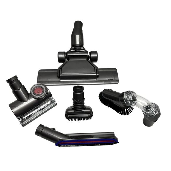 Genuine Dyson Vacuum Floor & Upholstery Tools Attachment Lot Of 5 - Picture 1 of 13